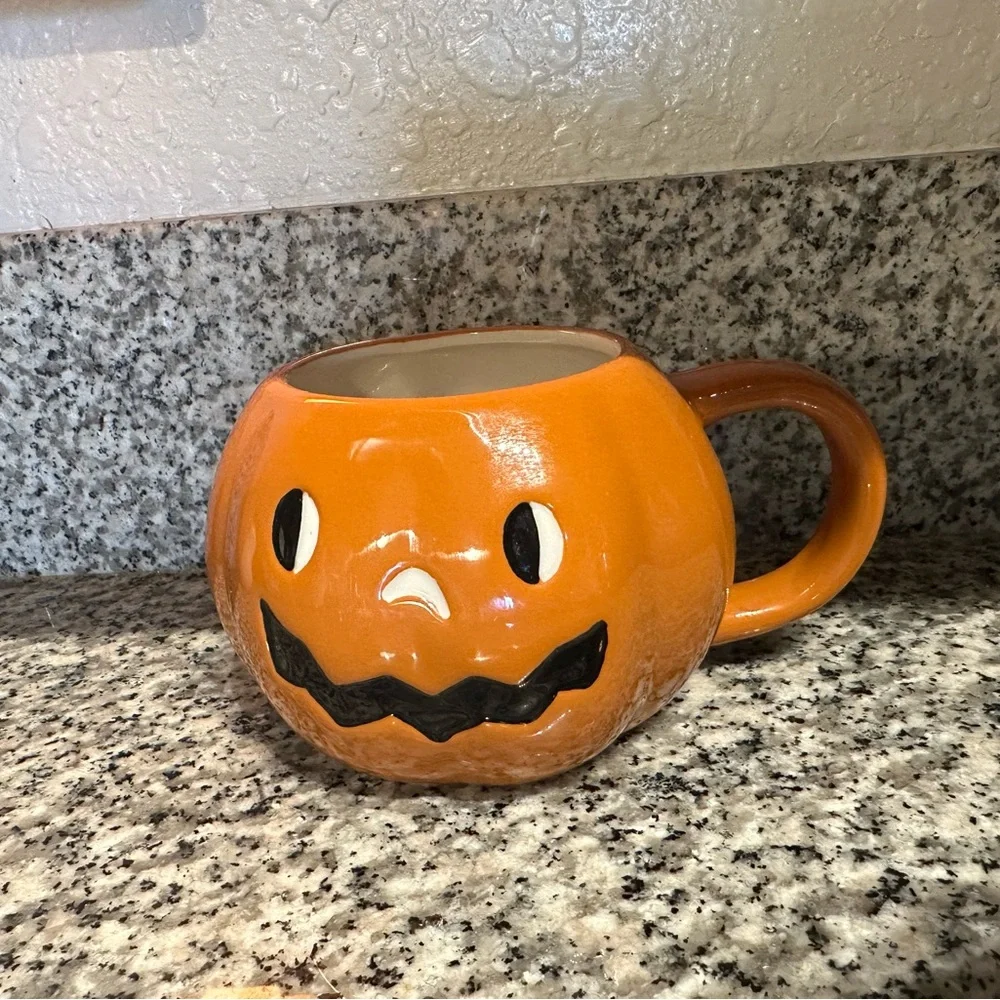 Target Hyde & EEK! Boutique Stoneware Figural 14.4oz Pumpkin Jack-o-lantern Mug